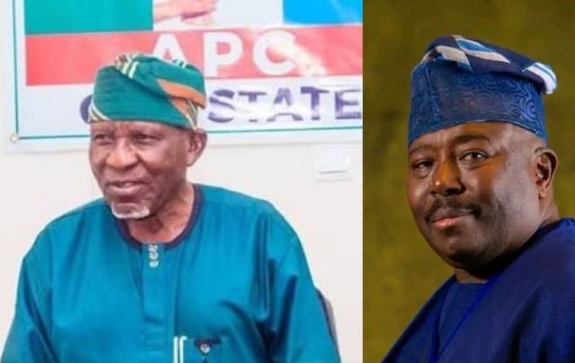 Abas and Sharafa (2) Alhaji Moshood Abas, Senator Sharafadeen Alli...