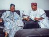 You Remain An Accomplished Statesman, Agbaje Tells Olubadan Ladoja@82 Oba Rashidi Ladoja, left, with Barrister Akeem Agbaje...
