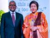 Aliko Dangote: Our Refinery’s IPO Reflects Our Long-Term Commitment To Africa’s Industrial, Economic Transformation ...Aliko Dangote, left...