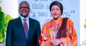 Aliko Dangote: Our Refinery’s IPO Reflects Our Long-Term Commitment To Africa’s Industrial, Economic Transformation ...Aliko Dangote, left...