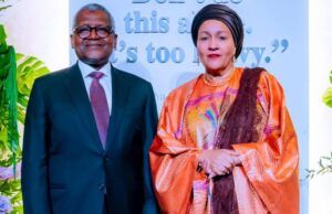 Aliko Dangote: Our Refinery’s IPO Reflects Our Long-Term Commitment To Africa’s Industrial, Economic Transformation ...Aliko Dangote, left...