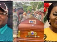 Five Years After Hubby’s Demise: Bimbo Oshin Takes To Social Media To Pay Emotional Tribute Ola Ibironke, left, and his widow, Bimbo Oshin...