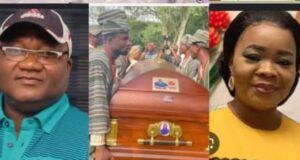 Five Years After Hubby’s Demise: Bimbo Oshin Takes To Social Media To Pay Emotional Tribute Ola Ibironke, left, and his widow, Bimbo Oshin...
