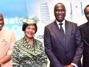 Role As Catalysts for Africa’s Economic Growth: AFC, Industry Leaders Hail Dangote Investments L-R: Chief Economist, Dangote Industries Limited, Dr. Hassan Mahmud; Lady Maiden Alex-Ibru; Chairman of Occasion/ Special Guest of Honour, Samaila Zubairu; Key Note Speaker Session 1, Bismarck Rewane; During THE REAL DEAL: AFRICA'S GREATEST INVESTMENT OPPORTUNITY, Sponsor by Dangote Industry Limited in Lagos on Thursday 3, September 2026...