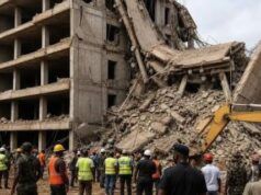 100-Room Hotel Under Construction Collapses In Enugu, Death Recorded ...the four-storey 100-room hotel under construction...