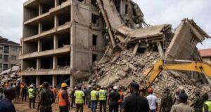 100-Room Hotel Under Construction Collapses In Enugu, Death Recorded ...the four-storey 100-room hotel under construction...