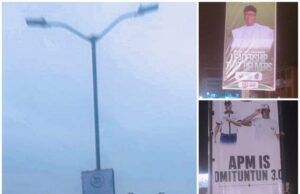 Fizzie Republic Raises Copyright Concerns Over Portrait Pole Post Campaign Displays Board In Ibadan
