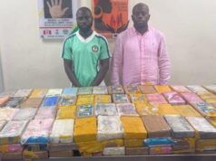 184.5 kg Cocaine Bust: NDLEA Docks KC Luxury, 2 Accomplices