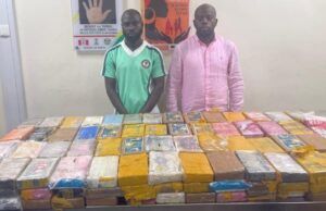 184.5 kg Cocaine Bust: NDLEA Docks KC Luxury, 2 Accomplices