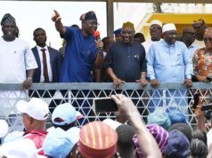 Makinde To Oyo State People: Your Interest Remains Paramount To Our Govt Governor Seyi Makinde...addressing civil servants while other government officials look on...