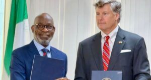 High Expectations As Nigeria, US Sign Pact To Deepen Mining Investment ...Minister of Solid Minerals Development, Dele Alake and US Deputy Secretary of State, Christopher Landau…