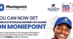 IPO: Dangote Makes Subscription Easier With Moniepoint POS Dangote and Moniepoint promo