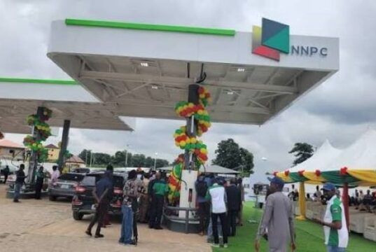 History Recorded As NNPCL Inaugurates First Smart Station, Eyes Additional 70 ...new NNPCL's smart station in Abuja...