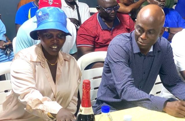 NTTF Boss with Oyo Commissioner of Sports