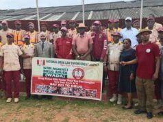 OYRTMA Tasks Officers On Drug-Free Service, Road Safety