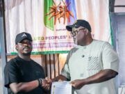 Fakorede Joins APM’s Odidiomo Campaign Organisation Ahead Of Oyo South Senatorial Contest Seun Fakoreke, left, with Hon. Adedeji Dhikrullahi Olajide Odidiomo...
