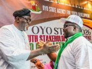 IT: Why Governments Should Build Stronger Partnership With Youths – Odidiomo Hon. Adedeji Dhikrullahi Olajide Odidiomo, left, at the event...