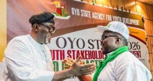 IT: Why Governments Should Build Stronger Partnership With Youths – Odidiomo Hon. Adedeji Dhikrullahi Olajide Odidiomo, left, at the event...