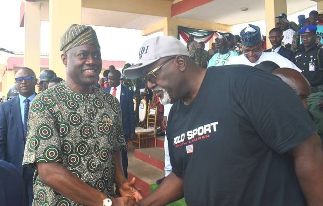 Odidiomo with Makinde (2) Engineer Seyi Makinde, with Hon Stanley Odidiomo...