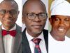 Oyo Guber 2027: Alli Appoints Kehinde Olaosebikan, Bolaji Tunji, Oladele, Others As Media, Communication, Public Affairs Directors L-R: Pastor Bisi Oladele, Bolaji Tunji and Alhaji Kehinde Olaosebikan...all appointed by Senator Sharafadeen Alli...