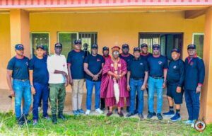 Orangun Adedokun Abolarin Tasks Police On Need To Put Humanity At Heart Of Modern Policing 1 Oba Adedokun Abolarin in a group picture with the police officers...