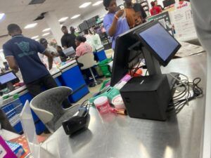 Leaking Roof Embarrasses Sinomart Superstore’ Ibadan Customers Days After Official Opening 1 Sinomart Superstores...Ibadan...