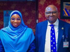 History Recorded As UI’s First Female Bursar In 78 Years Assumes Duty New Bursar, Mrs Mariam Adetoun Zakariyah, FCA, left, with UI's VC, Professor Kayode Adebowale...