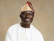 70th Birthday: Senator Alli Joins Others To Congratulate Archbishop Wale Oke Archbishop Francis Wale Oke at 70...congratulated by Senator Sharafadeen Alli...