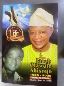 Lam Adesina’s Son Joins Other Progressives At Comrade Wole Abisoye’s Funeral Service 1 Wole Abisoye