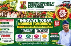 Oyo Govt. Mobilises Stakeholders, Farmers For Two-Day Celebration On World Food Day