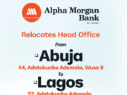 Why We Relocated Our Head Office From Abuja To Lagos – Alpha Morgan Bank