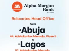 Why We Relocated Our Head Office From Abuja To Lagos – Alpha Morgan Bank