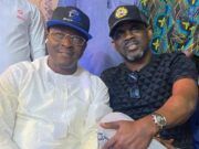 Photo: Leader Of Boye Nation Joins Pasuma At Yemi Sonde’s 10-17 Festival Boye Nation Leader, Sangogade, left, with Wasiu Alabi Pasuma...