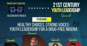 Building a Drug-Free Future: Youth Leaders Set to Converge in Ibadan for 21st Century Youth Leadership Summit