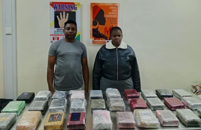 Drug bust woman
