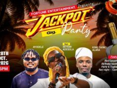 Fortune Entertainment Set To Light Up Ibadan With Jackpot Gig Party On October 28
