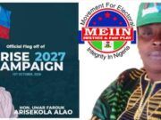 MEIIN Chieftain Felicitates Farouk Arisekola Alao, Pledges Voter Education Ahead Of 2027 Poll