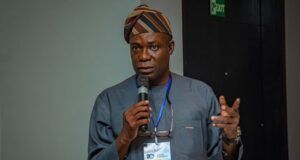 How Online Publishers Can Monetise Digital Media Practice – Monday Ashibogwu …Dr Monday Ashibogwu, Group Chief Executive Officer, Billsbox Services Limited and Publisher, Quick News Africa making a point while presenting his paper titled, 'Monetisation of Digital Media Business; Earning Beyond Advertising and Sponsored Content', day one of the GOCOP Annual Conference held on Tuesday, October 7, 2026 in Lagos…