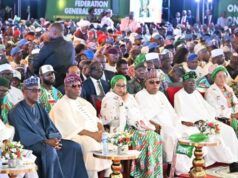 APC Expresses Confidence In Tinubu’s Records For Re-Election As It PCC Is Inaugurated President Bola Tinubu and others at the Presidential Campaign Council for the 2027 election...