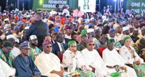 APC Expresses Confidence In Tinubu’s Records For Re-Election As It PCC Is Inaugurated President Bola Tinubu and others at the Presidential Campaign Council for the 2027 election...