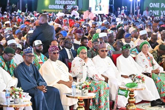 PCC (2) President Bola Tinubu and others at the Presidential Campaign Council for the 2027 election...