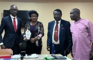 KolaDaisi Varsity VC Bags Another Award, Pledges To Always Do Her Best Prof Olajumoke Morenikeji, with others...