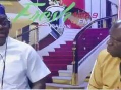 Oyo Guber 2026: Makinde Reveals Why He Decided To Endorse Adekanmbi Engineer Seyi Makinde, left, with Isaac Brown...during the Radio Show...