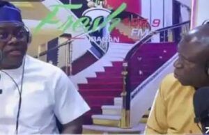 Oyo Guber 2026: Makinde Reveals Why He Decided To Endorse Adekanmbi Engineer Seyi Makinde, left, with Isaac Brown...during the Radio Show...