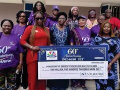 St Anne’s School Ibadan Old Girls Mark 60th Anniversary with WAEC, NECO, JAMB Fee Support Members of the 1962–1966/68 set of St Anne’s School, Molete, Ibadan, Oyo State and others at the event...