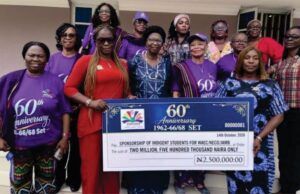 St Anne’s School Ibadan Old Girls Mark 60th Anniversary with WAEC, NECO, JAMB Fee Support Members of the 1962–1966/68 set of St Anne’s School, Molete, Ibadan, Oyo State and others at the event...