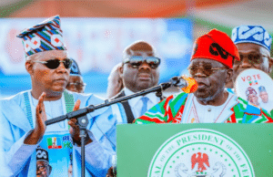 Kaduna & The Meaning Of Tinubu’s Second March By Tunde Rahman President Bola Tinubu, right, with Kashim Shettima...in Kaduna...
