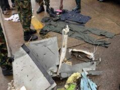 Ondo Airforce Crash: Amphibious Excavators Begin Evacuation Of Victims ...recovered articles from the ill-fated Nigerian Air Force ATR-42 aircraft...